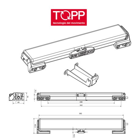 C20 Topp - Attuatore elettrico a catena per finestre vasistas e lucernari | Accessori per Infissi