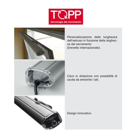 C240 Topp - Attuatore elettrico a catena per finestre vasistas e lucernari