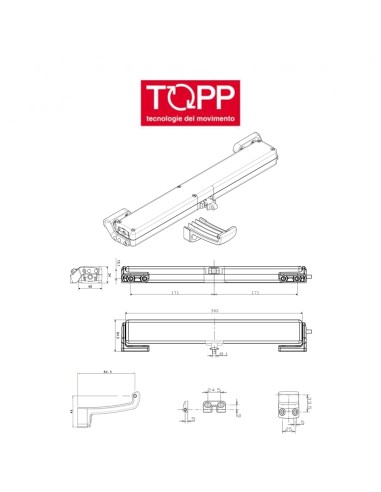 C15 Topp - Attuatore elettrico a catena per finestre vasistas e lucernari