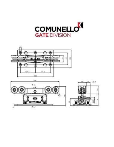 CGS-500.8 M - Comunello - Kit Integrator Mini Master & Slave