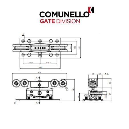 CGS-500.8 M - Comunello - Kit Integrator Mini Master & Slave