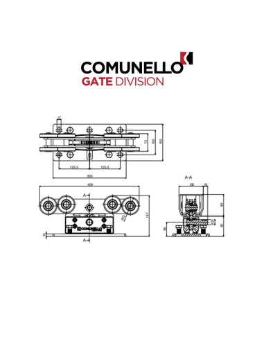 CGS-500.8 P - Comunello - Kit Integrator Piccolo Master & Slave