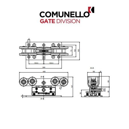 CGS-500.8 P - Comunello - Kit Integrator Piccolo Master & Slave