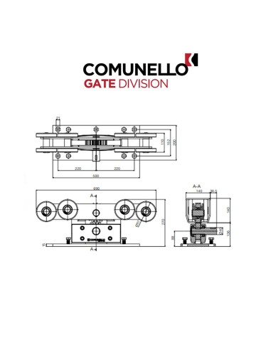 CGS-500.8 G - Comunello - Kit Integrator Grande Master & Slave