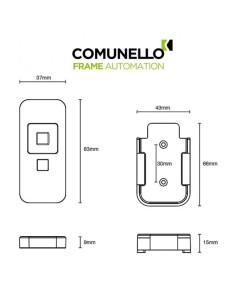 Radiocomando 6 Canale per Modulo Ricevente Comunello 2