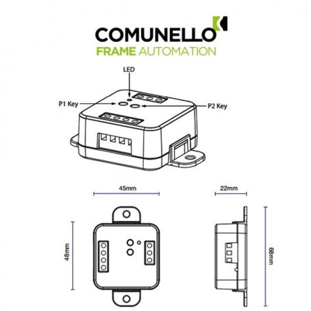AF 800-Centrale di comando 110 - 240 V WI-FI Comunello | Accessori per Infissi
