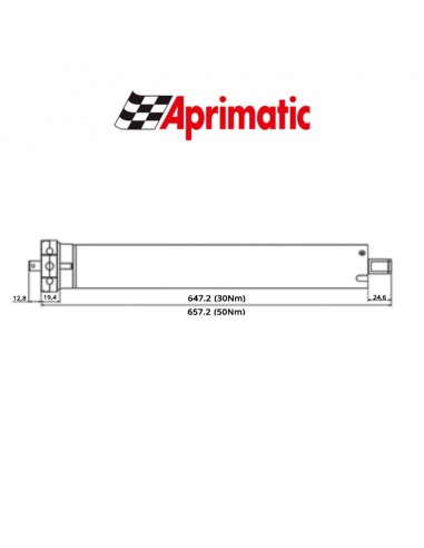 REVOLUX 45SMS-MP RS Aprimatic - Motore radio per tapparelle