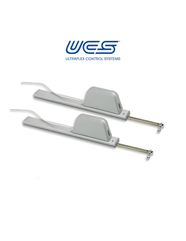 SYNCHRO T-RACK Ultraflex UCS - Coppia attuatori a cremagliera per finestre a sporgere e lucernari