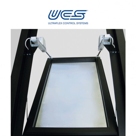 SYNCHRO T-RACK Ultraflex UCS - Coppia attuatori a cremagliera per finestre a sporgere e lucernari