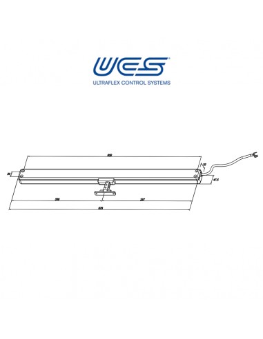 QUASAR Ultraflex UCS attuatore a catena per finestre vasistas e a sporgere