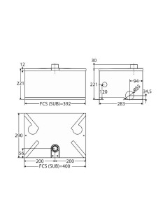 SUB BFT operatore oleodinamico interrato per cancelli a battente | Accessori per Infissi 2