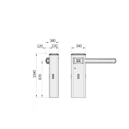 GIOTTO ULTRA 36 BFT barriera elettromeccanica