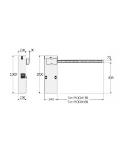MOOVI BFT barriera elettromeccanica 2