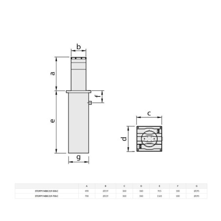 STOPPY MBB BFT dissuasore di sosta di passaggio