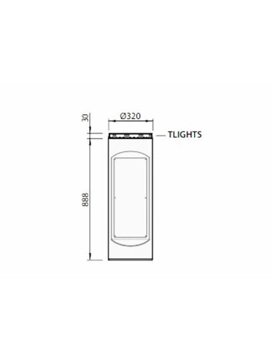 TOTEM BFT dissuasore di sosta di passaggio