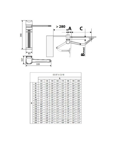 E5 BT A18 KIT THALIA BT B80 DUO BFT operatore elettromeccanico per ante di cancelli battenti pedonali e carrabili