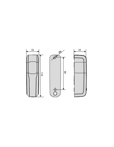 COMPACTA A20-180 BFT Coppia di fotocellule orientabili