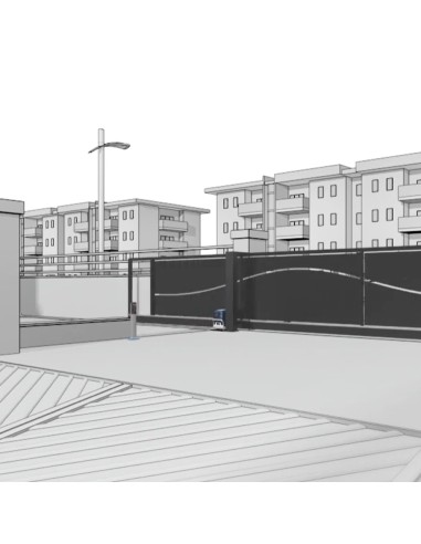 ARES ULTRA BT A1500 KIT BFT completo 24 V per cancelli scorrevoli