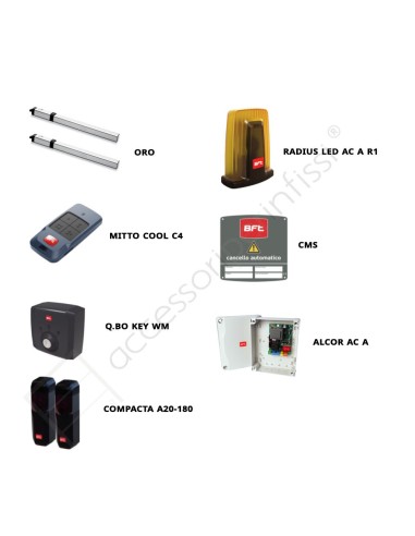 ORO KIT BFT per ante a battente