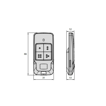 MITTO COOL C2 BFT radiocomando per cancelli automatici