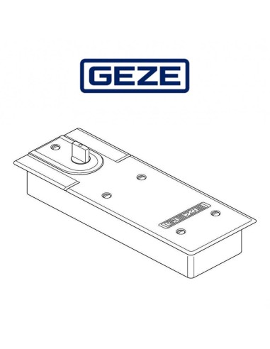 104028 Geze | Chiudiporta a pavimento TS 500/NV EN 1-4 con fermo a 90°