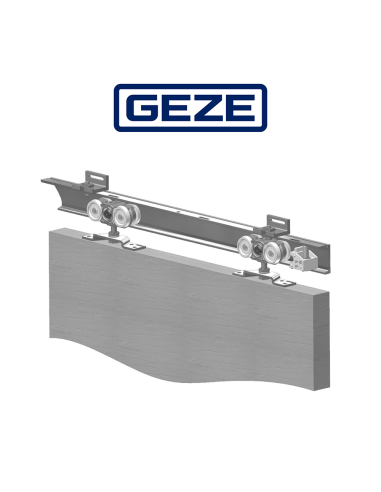 PERLAN 140 Geze - Sistema di ferramenta per porte scorrevoli con peso dell'anta 140 kg