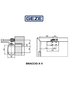 TS 1500 Geze - Chiudiporta aereo per porte a battente 2