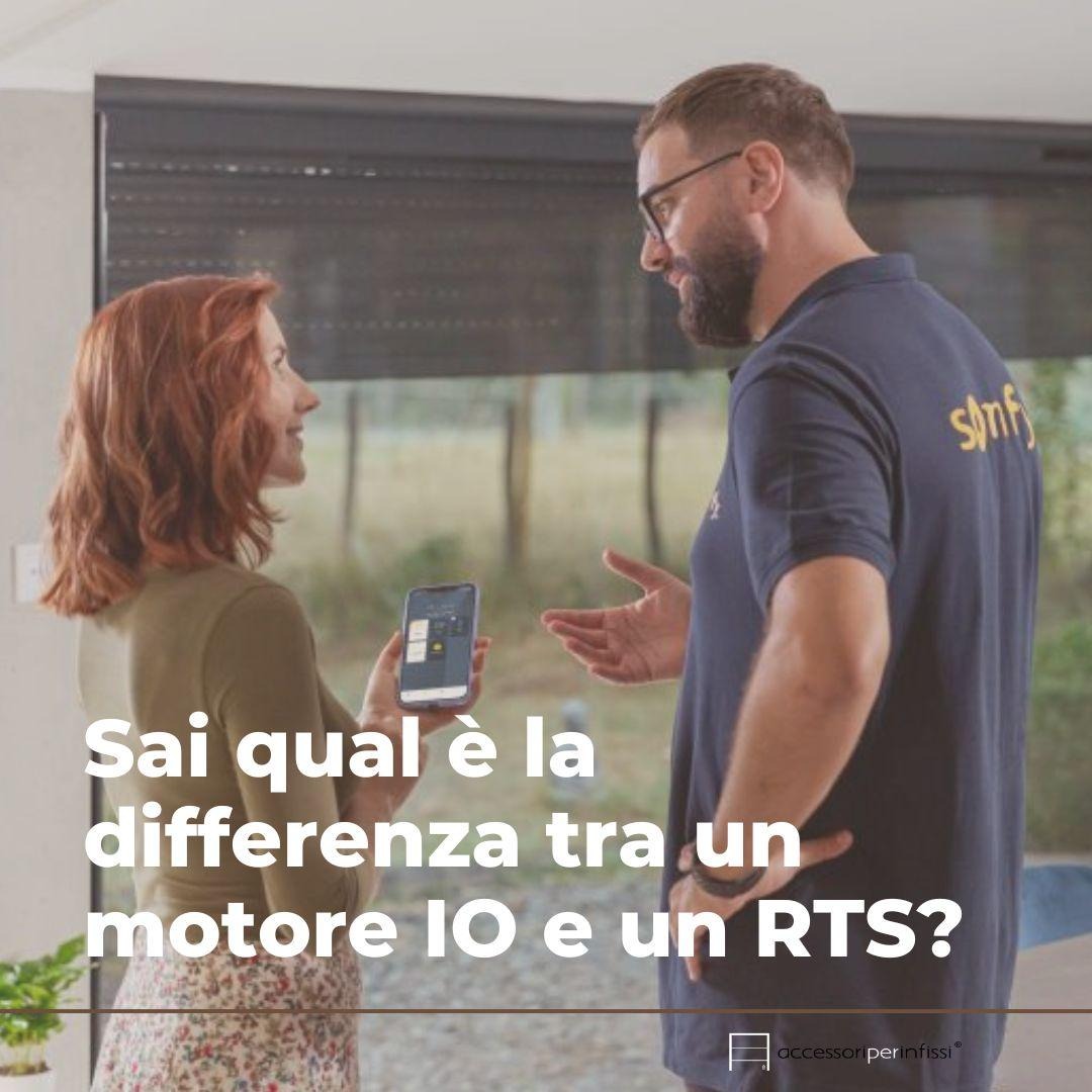 Motore IO o RTS? La differenza che fa la qualità nell’automazione degli infissi